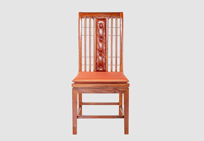 福建芙蓉榭中式实木餐椅效果图
